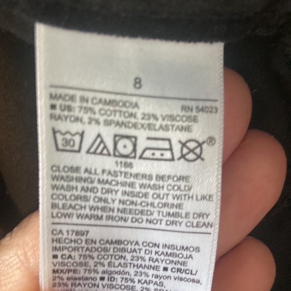 Old Navy High-Waisted Rockstar Super Skinny Velvet Jeans - Picture 5 of 6